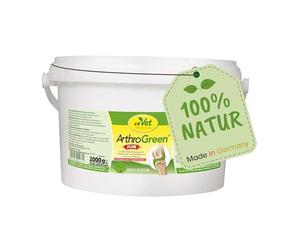 cdVet Natural Products ArthroGreen plus 2 kg - supporta in modo ottimale il sistema muscolo-scheletrico e le articolazioni in fasi acute - supporto nutrizionale - per la forza delle ossa e della cartilagine -