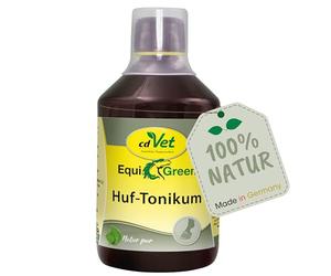 cdVet Naturprodukte EquiGreen FounderX 500 ml - Cavalli e Pony - Supporto a Problemi di Zoccolo - fegato e reni - Miscela di Erbe - processi metabolici - Flusso sanguigno capillare - Salute -