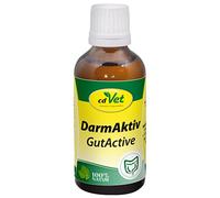 cdVet Naturprodukte GutActive per roditori e uccelli 50 ml - Supporto + controllo dell'assunzione di mangime - flora intestinale - problemi di digestione - condizioni intestinali - preziosi batteri