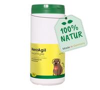 cdVet Naturprodukte HerzAgil 600 g - Cane, gatto, animali domestici - Mangime complementare - supporto della funzione cardiaca - promozione generale della vitalità - supporto del sistema