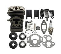 CDwSNF Kit Cilindro pistone da 39 mm for 240 240E 235E 235 236 236E Kit Guarnizione Cuscinetto manovella Motosega AV Tampone Supporto Molla