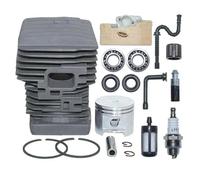 CDwSNF Kit Cilindro pistone da 46 mm for Motosega 029 MS290 039 MS390 con Guarnizione Olio, Cuscinetti e Parti di Ricambio for Gruppo propulsore(18Pcs)