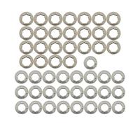 CDwSNF Kit da 50 Pezzi di pignone a Corona Piccola da .325" 7T + 3/8"-7T a 7 scanalature da 19 mm for Motosega Hus