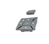 CDwSNF Pulsanti for interruttori al Volante dell'auto for C C204 GLK204 W207 W212 W246 W156 W218 W172(Light Gray L)