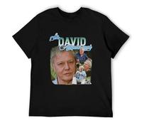 CDWTA David ATTENBOROUGH Homage T Shirt.Men's T-Shirt Women's Tshirt Vintage Tees