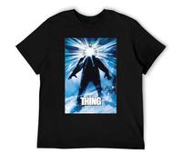 CDWTA MDIM Limited The Thing 1982 American Horror Film Graphic Art Poster T-Shirt S-4XL. Black XS
