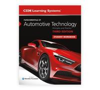 CDX Learning Sys Fundamentals of Automotive Technology Student Work (Tascabile)