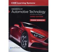 CDX Learning Sys Fundamentals of Automotive Technology Student Work (Tascabile)