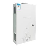 CDZHLTG Scaldabagno a Gas 10L 20kW Butano Propano, Portatile Istantaneo GPL Scaldabagno, Doccia allaperto Bagno, Adatto Casa Campeggio Esterno RV, con certificazione CE, Tubo Doccia
