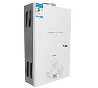 CDZHLTG Scaldabagno a Gas 18L 36KW, GPL Portatile Istantaneo Scaldabagno Butano Propano, Doccia allaperto Bagno, Adatto Casa Campeggio Esterno RV, con certificazione CE, Tubo Doccia