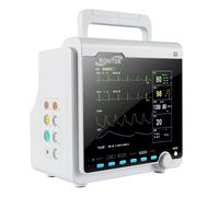CE 8" ICU Vital Signs Patient Monitor ECG,NIBP,SPO2,PR,RESP,TEMP CMS6000