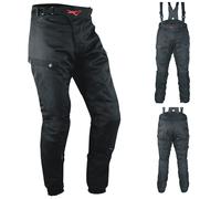 CE Armored Motorcycle Motorbike Waterproof Textile Thermal Man Trousers 36
