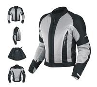 Giacca Giubbino Mesh Traforato Traspirante Tessuto Tecnico Moto Touring Sport
