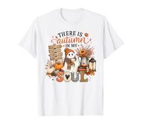 c'è Autunno nella mia Anima Carino Zucca Fantasma Maglietta