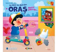 Ce bine ne distram in oras daca il pastram... Carte cu ecopuzzle - Paolo Mancini, Luca de Leone, Editie in limba romana