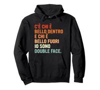 c'è Chi è Bello Scritte Frasi Divertenti Simpatiche Uomo Felpa con Cappuccio