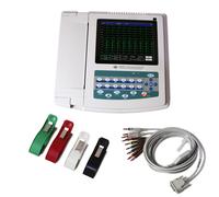 CE ha dimostrato l'elettrocardiografo a 12 canali ECG digitale CONTEC ECG1200G