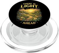 C'è luce avanti Inspirational Hope Uplifting Detto PopSockets PopGrip per MagSafe
