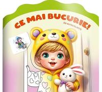 Ce mai bucurie!! Carte de colorat cu autocolante