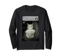 c'è Movimento al Gatto della Porta d'ingresso Maglia a Manica