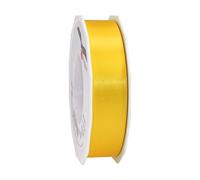 CE Pattberg Präsent 25 mm 25 m Nastro di Raso Double Face, di Colore Giallo