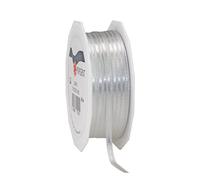 CE Pattberg Präsent 3 Millimetri 50 m Nastro di Raso Doppio Argento Sterling Faccia