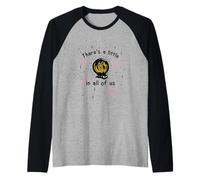 C'è piccola strega in tutti noi Maglia con Maniche Raglan