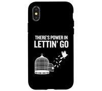 C'è potere nel lasciar andare Ispirazione Libertà Gentilezza Custodia per iPhone X/XS