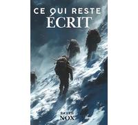 Ce qui reste écrit