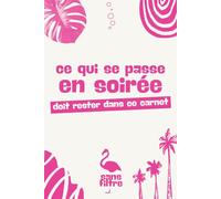 Ce Qui Se Passe En Soirée Doit Rester Dans Ce Carnet: Journal souvenir fun et décalé à remplir entre potes