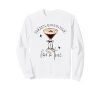 c'è Sempre Tempo per Un Tini Espresso Martini Time Vintage Felpa