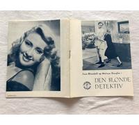 C'è sempre una donna Joan Blondell Melvyn Douglas 1938 programma cinematograf...