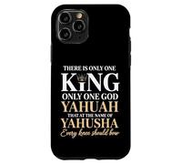 C'è solo un re Yahuah Yahusha Leone di Giuda Custodia per iPhone 11 Pro
