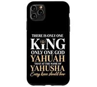 C'è solo un re Yahuah Yahusha Leone di Giuda Custodia per iPhone 11 Pro Max
