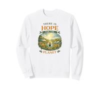 c'è Speranza per Il Pianeta Solarpunk Earth Day Green Life Felpa