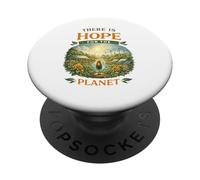 C'è speranza per il pianeta Solarpunk Earth Day Green Life PopSockets PopGrip Adesivo