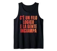 c'è Un Filo Logico e la Gente inciampa Canotta