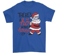 C'è Un Ho In Questa Casa Maglietta Divertente Di Natale Uomo 100% Cotone