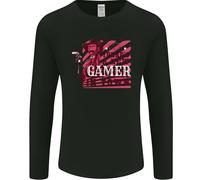 C'è Un Nuovo Gamer In Città Maglietta A Maniche Lunghe Uomo