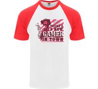 C'è Un Nuovo Gamer In Città Maglietta Da Baseball S/S Uomo