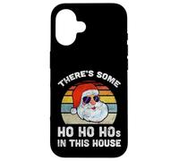 C'è un po 'di Ho Ho Hos in questa casa Natale retro Babbo Natale Custodia per iPhone 16