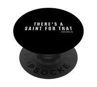 C'è un santo per questo Risolvilo con un santo PopSockets PopGrip Adesivo