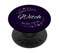 C'è una piccola strega in tutti noi magia strega PopSockets PopGrip Adesivo