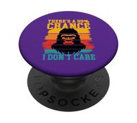 C'è una probabilità del 99% che non mi interessa la scimmia PopSockets PopGrip Adesivo