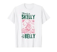c'è Uno Scheletro di Annuncio di Gravidanza Skelly nel Mio Ventre Maglietta