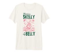 c'è Uno Scheletro di Annuncio di Gravidanza Skelly nel Mio Ventre Maglietta Premium