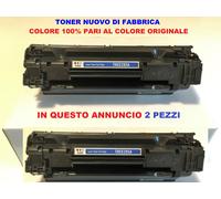 CE285A 2 x TONER GENERICO PER HP LaserJet Professional M 1138 MFP, P 1100 Series