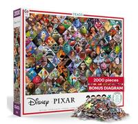 Ceaco Clip per puzzle 3502-4 Disney Pixar, 2000 pezzi