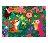 Ceaco - Amici della giungla - Puzzle da 100 pezzi