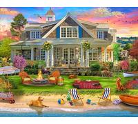 Ceaco - EZ2Hold - David Maclean - Memories at The Lake - 1000 Piece Jigsaw Puzzle for Adults - Challenging Puzzle Game Nights - Finished Size is 30 x 24